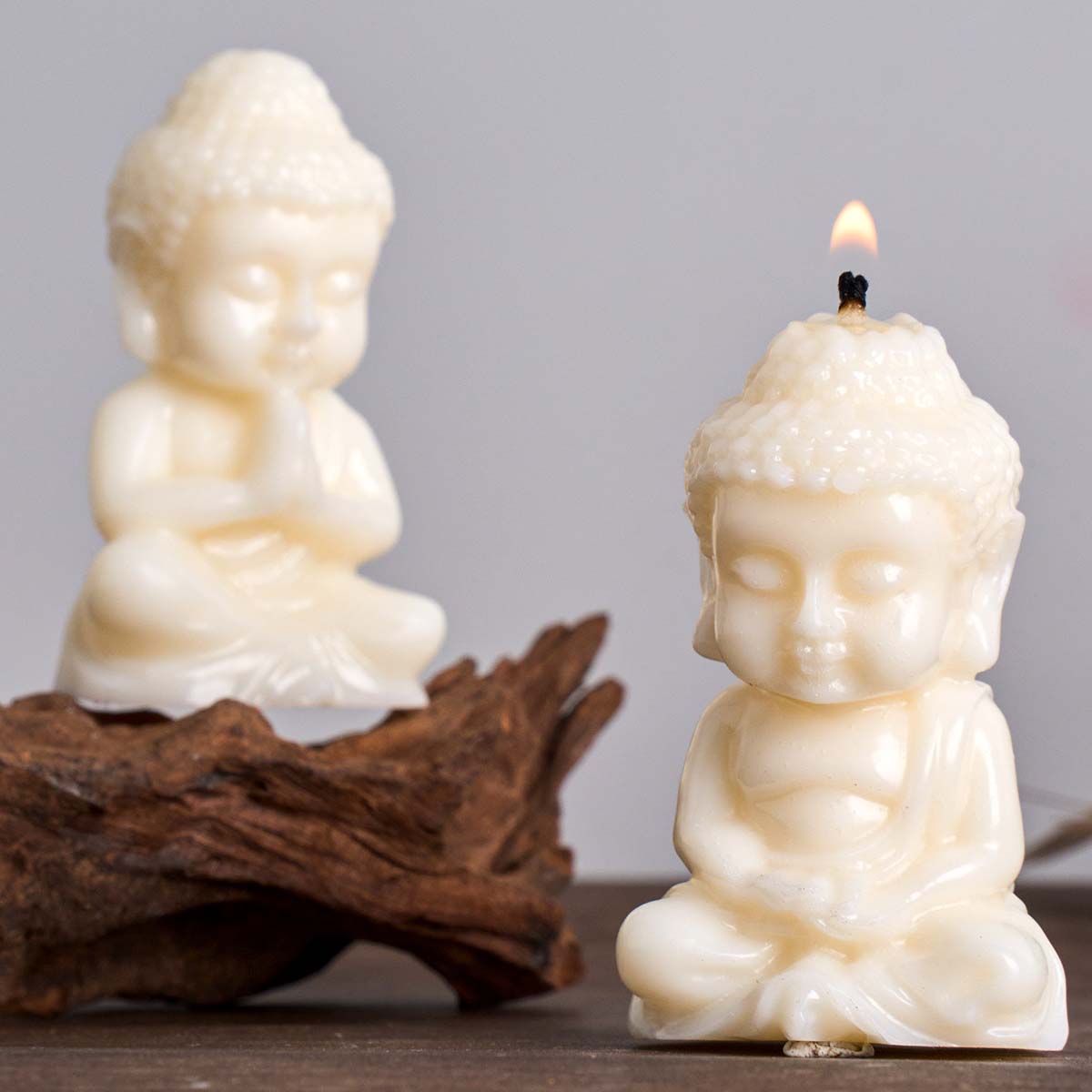 Candle Making Process - قالب سيليكون ثلاثي الأبعاد على شكل