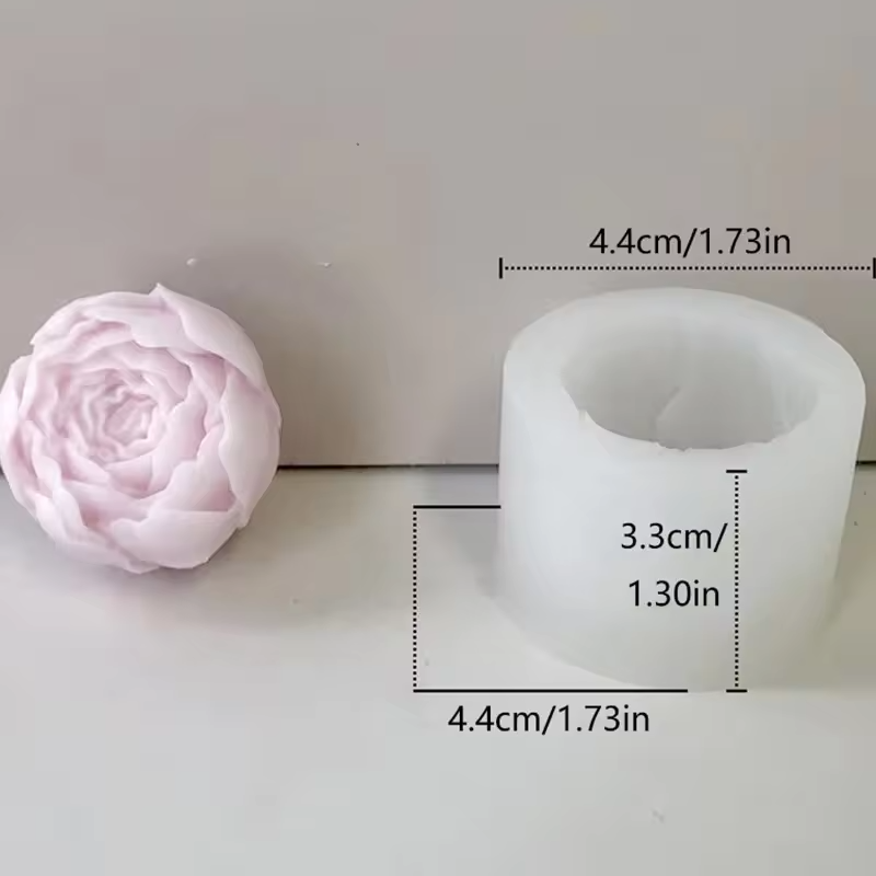 قالب سيليكون على شكل وردة مع ب - مراجعة Candle Making Gel Wax وسعره