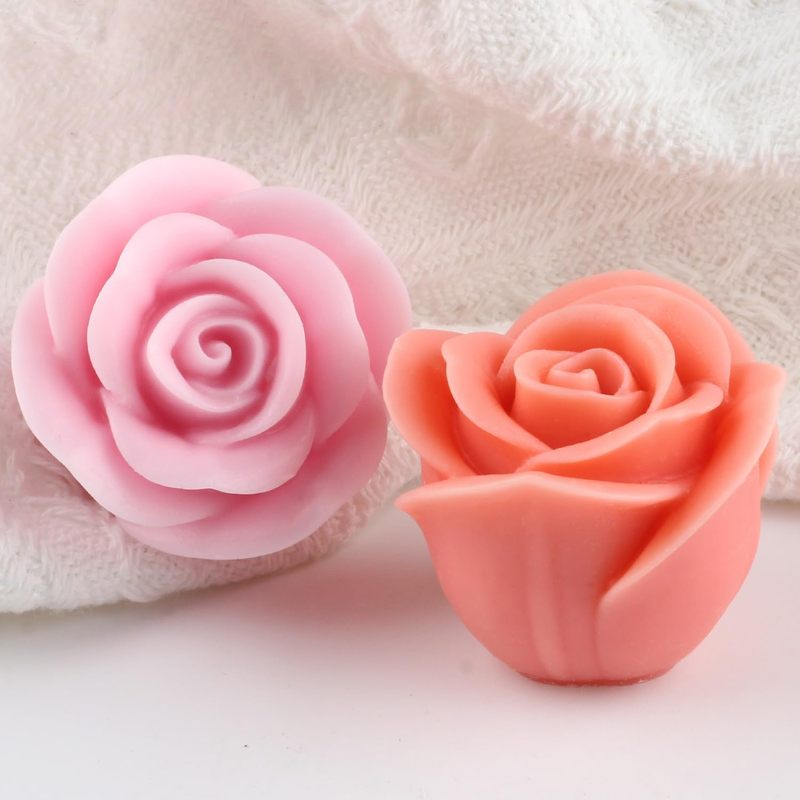 قالب سيليكون 2Only3DRose، يستخ - مراجعة Candle Making Process وسعره