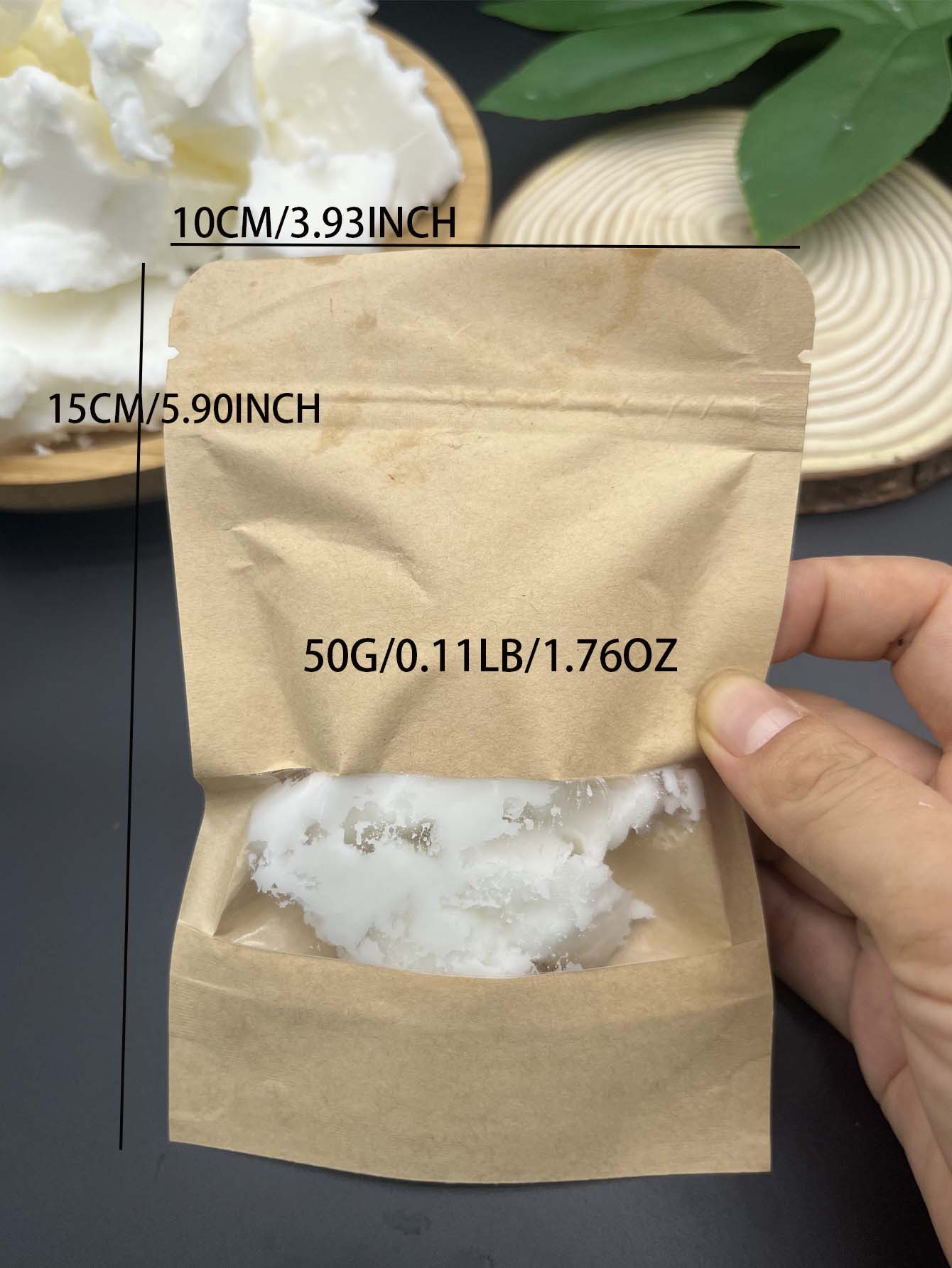 50/100/200 جرام شمع جوز الهند  - مراجعة Candle Making Material Wholesale وسعره