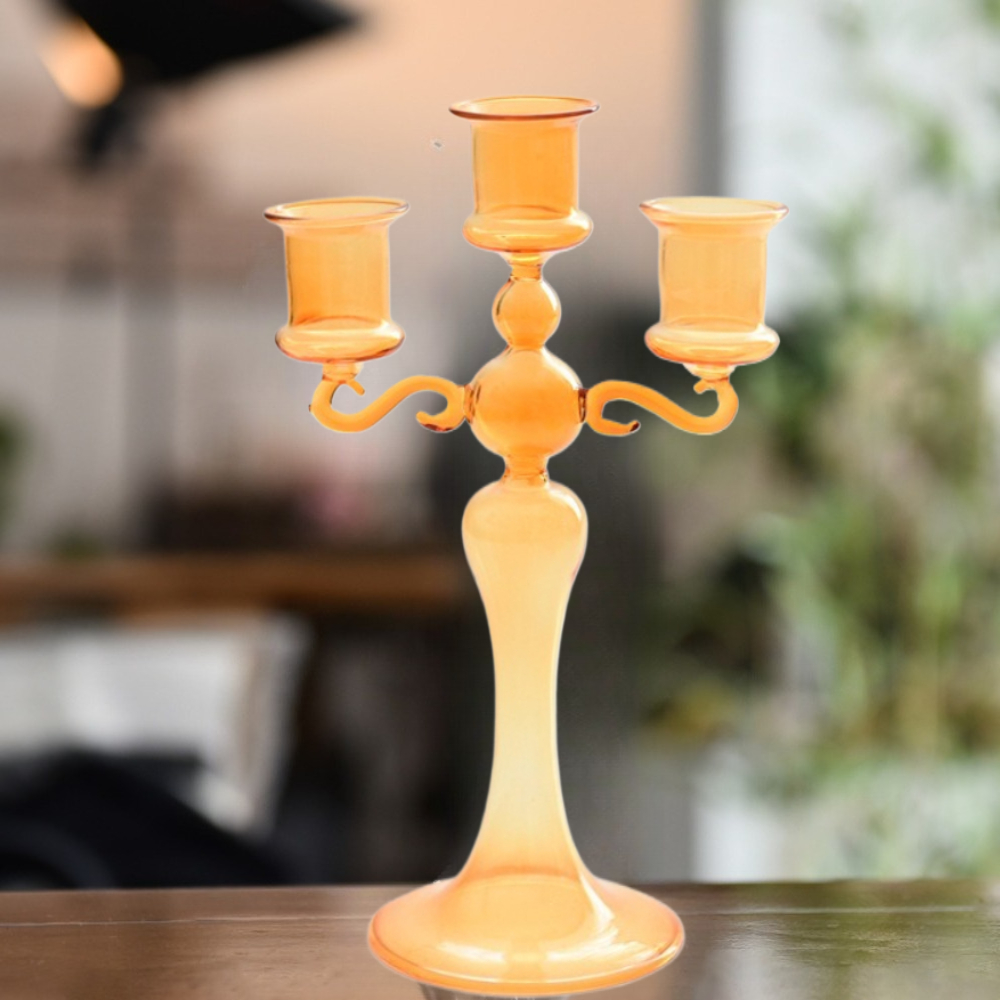 3 رؤساء الرجعية الشمعدانات الش - مراجعة Candle Making Glass وسعره