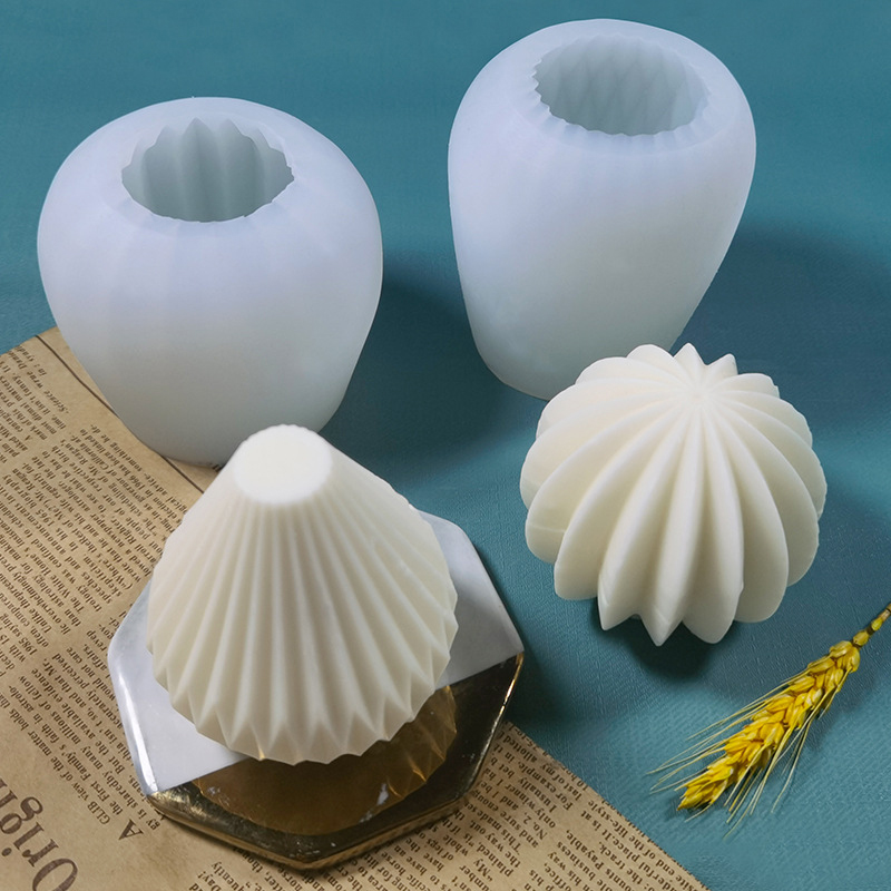 قوالب شمع سيليكون ثلاثية الأبع - مراجعة Candle Making Gel Wax وسعره