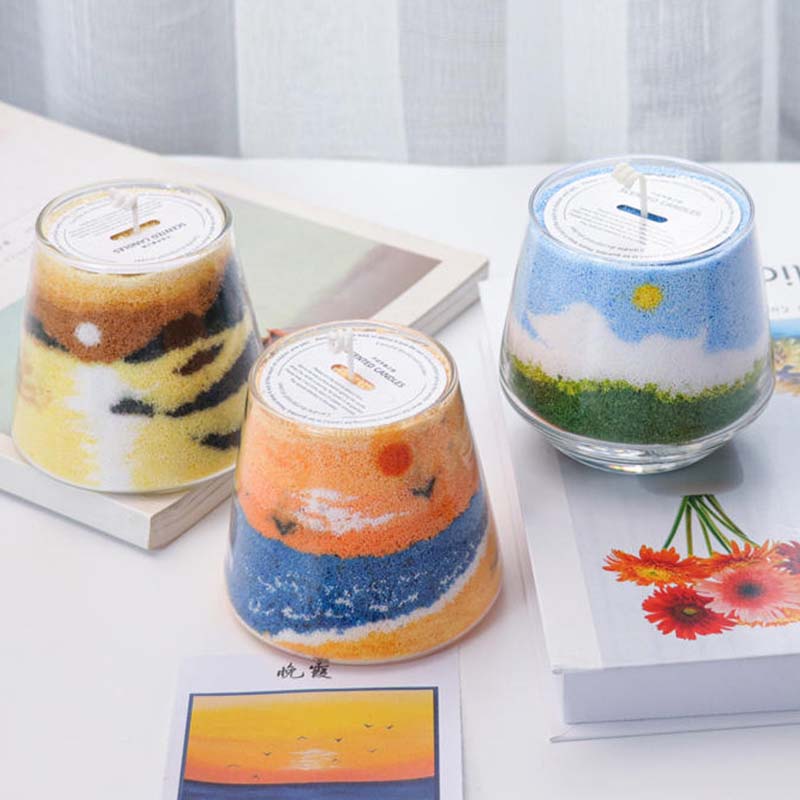 100/200 جرام شمع الرمل زهرة ال - مراجعة Candle Making Material Wholesale وسعره