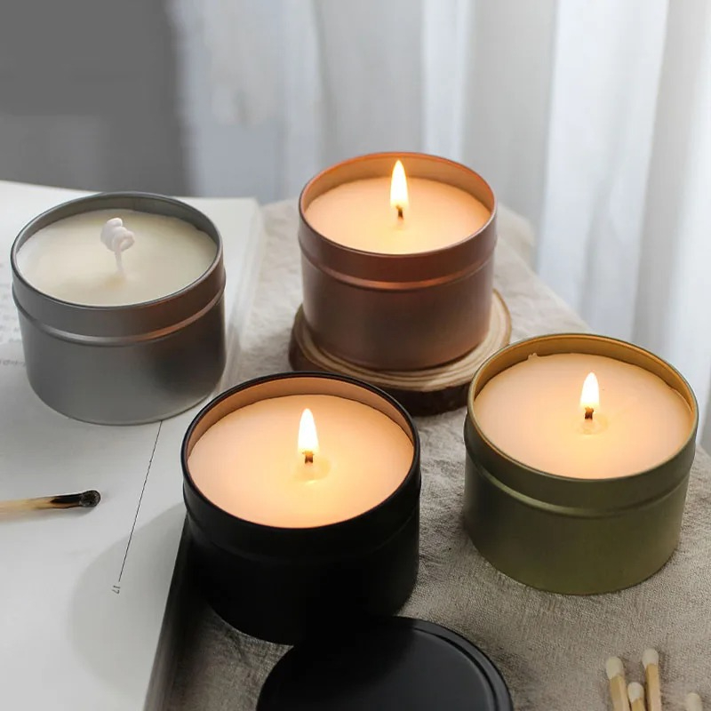 علب شموع ألومنيوم مستديرة مع غ - مراجعة Candle Making Glass وسعره