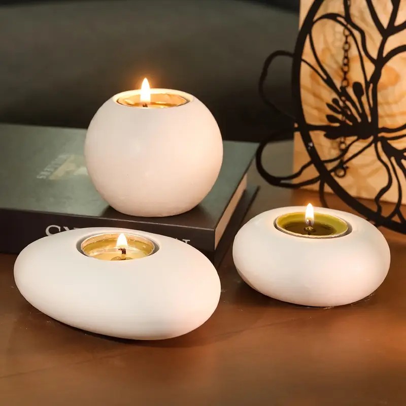Tealight شمعة حامل الراتنج قال - مراجعة Candle Making Tutorial وسعره