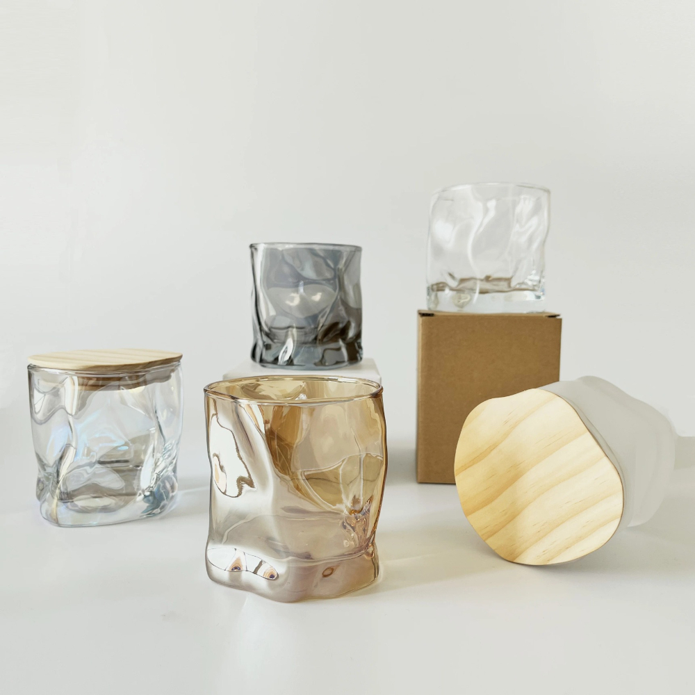 تويست فنجان شاي شمعة جرة حاوية - مراجعة Candle Making Glass وسعره