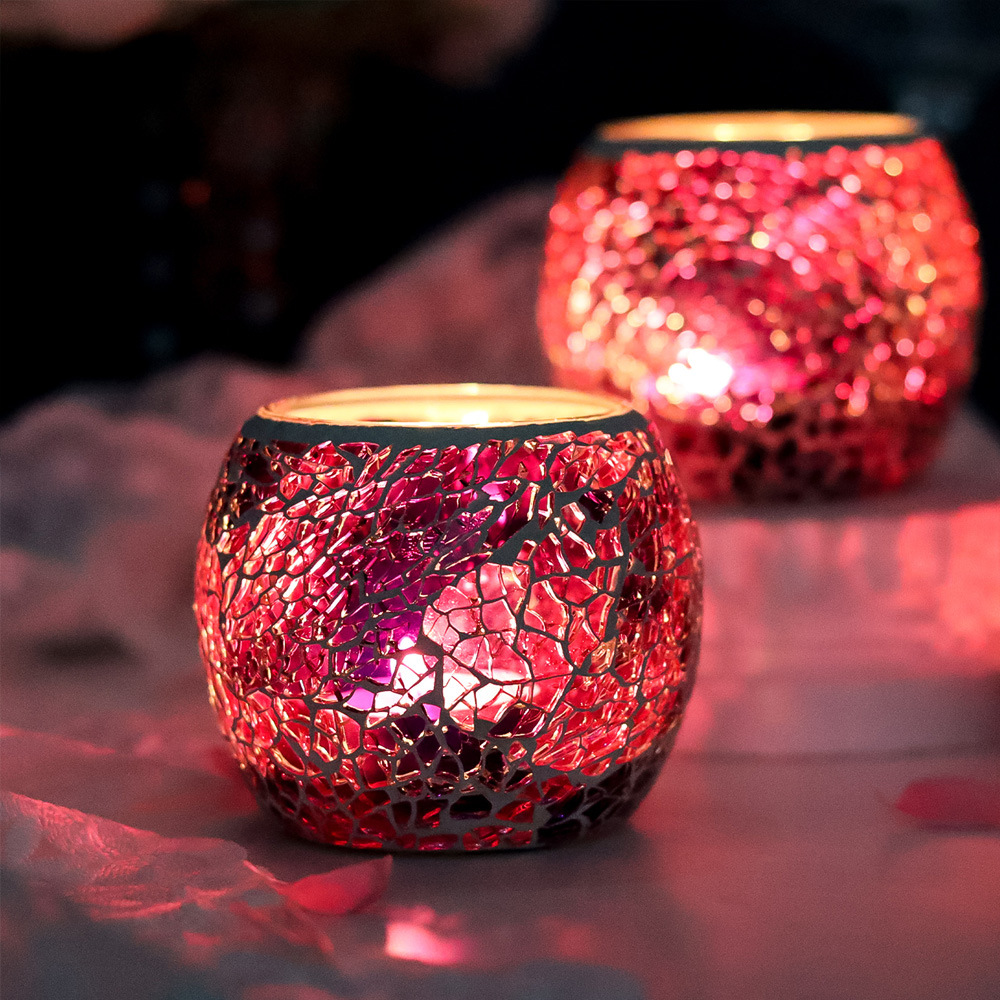 اللون ندفة الثلج فسيفساء المغر - مراجعة Candle Making Glass وسعره