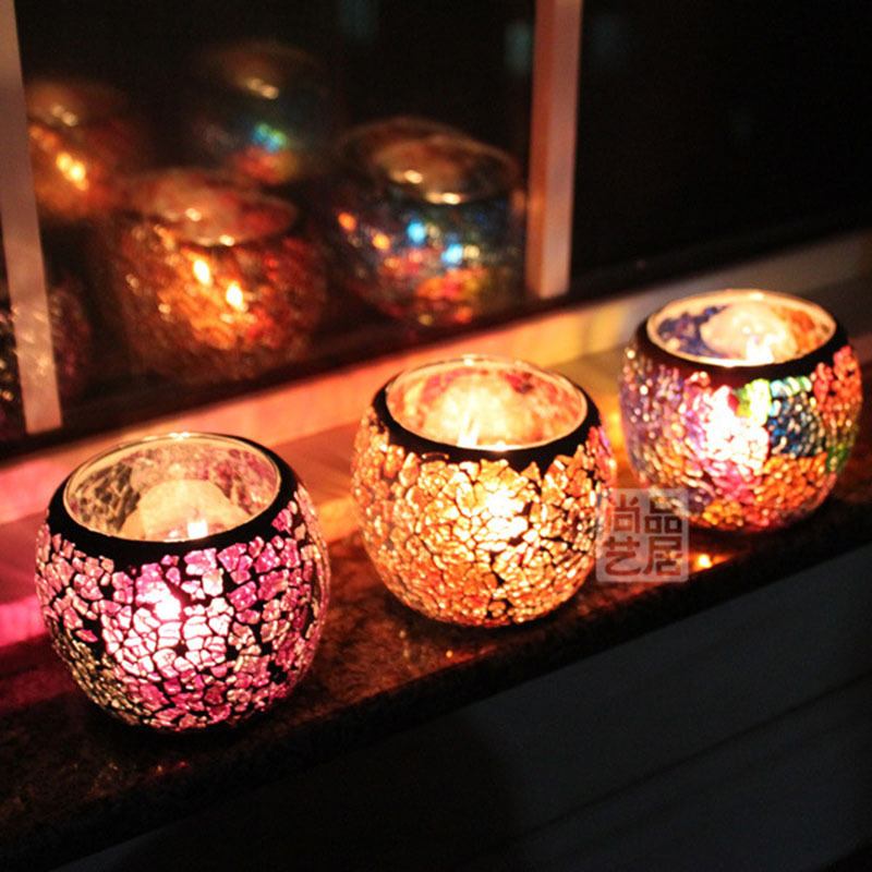 اللون ندفة الثلج فسيفساء المغر - مراجعة Candle Making Glass وسعره