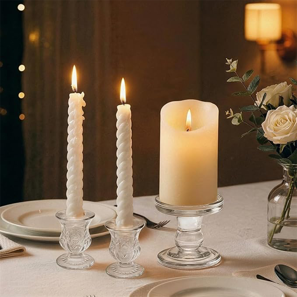 حاملات شموع يونيتي من الزجاج ا - مراجعة Candle Making Glass وسعره