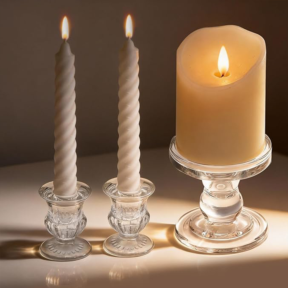 حاملات شموع يونيتي من الزجاج ا - مراجعة Candle Making Glass وسعره