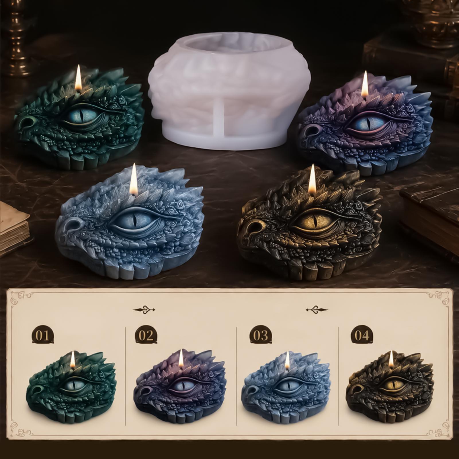 قالب سيليكون على شكل عين التني - مراجعة Candle Making For Beginners وسعره
