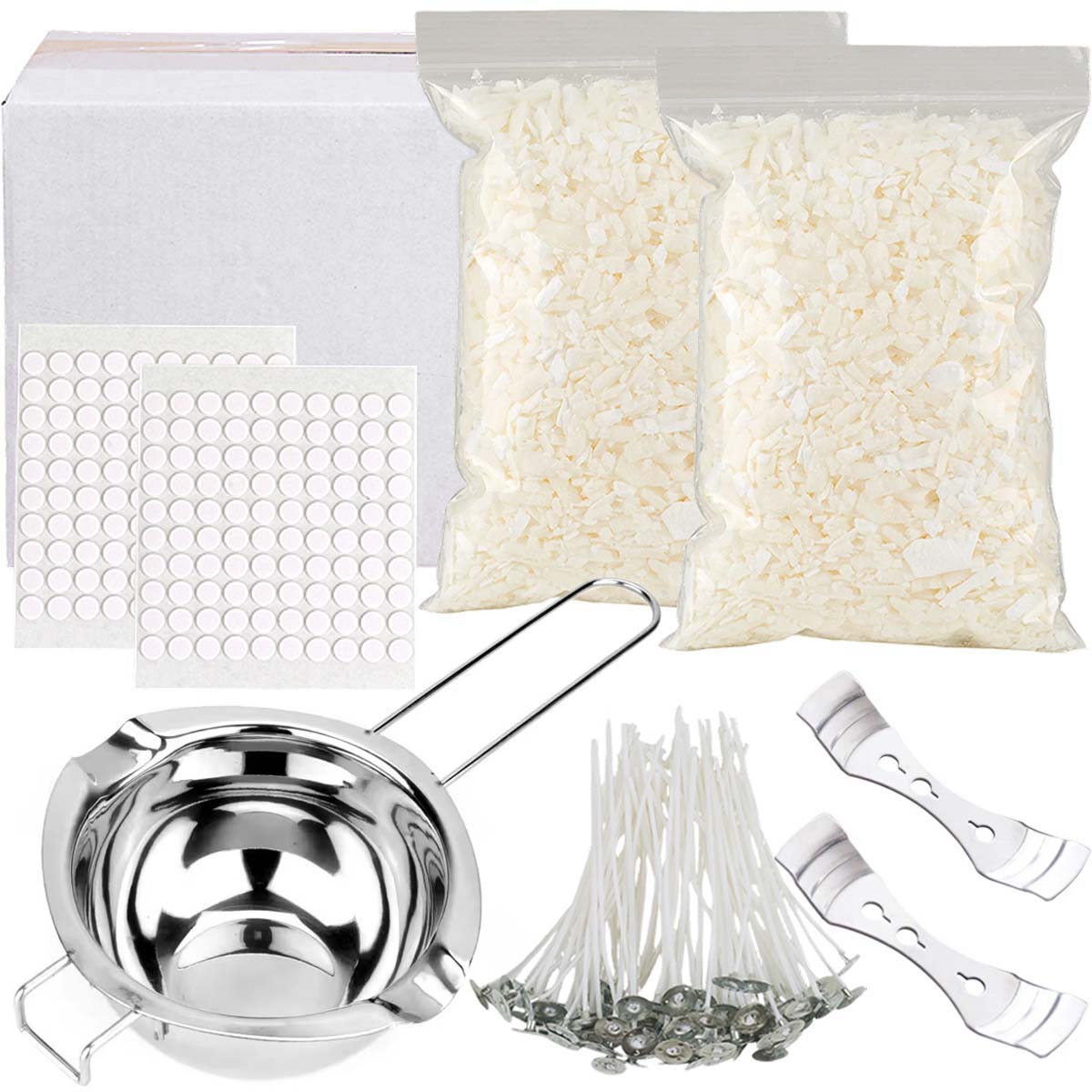 مجموعة أدوات صناعة الشموع اليد - مراجعة Candle Making For Beginners وسعره