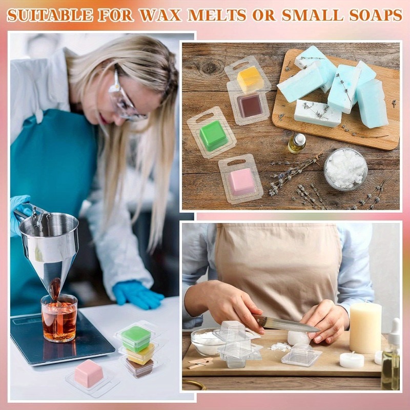 20/50 قطعة قوالب تذوب الشمع ال - مراجعة Candle Making Gel Wax وسعره