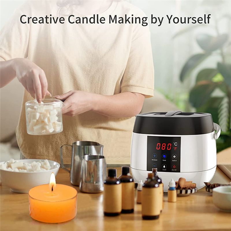 وعاء صهر الشمع AEE4 لصناعة الش - مراجعة Candle Making For Beginners وسعره
