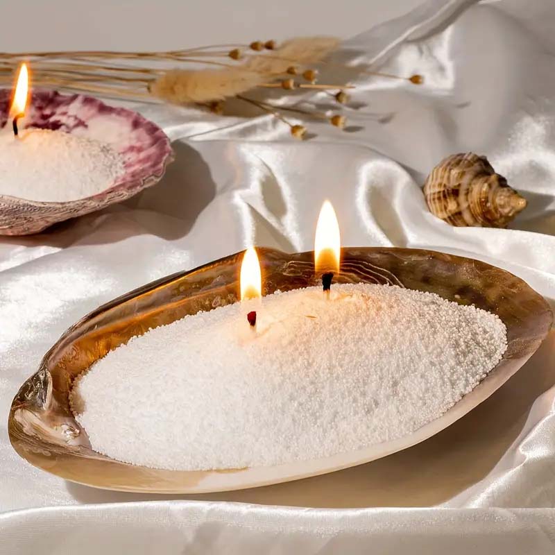 100/200 جرام شمع الرمل زهرة ال - مراجعة Candle Making Material Wholesale وسعره