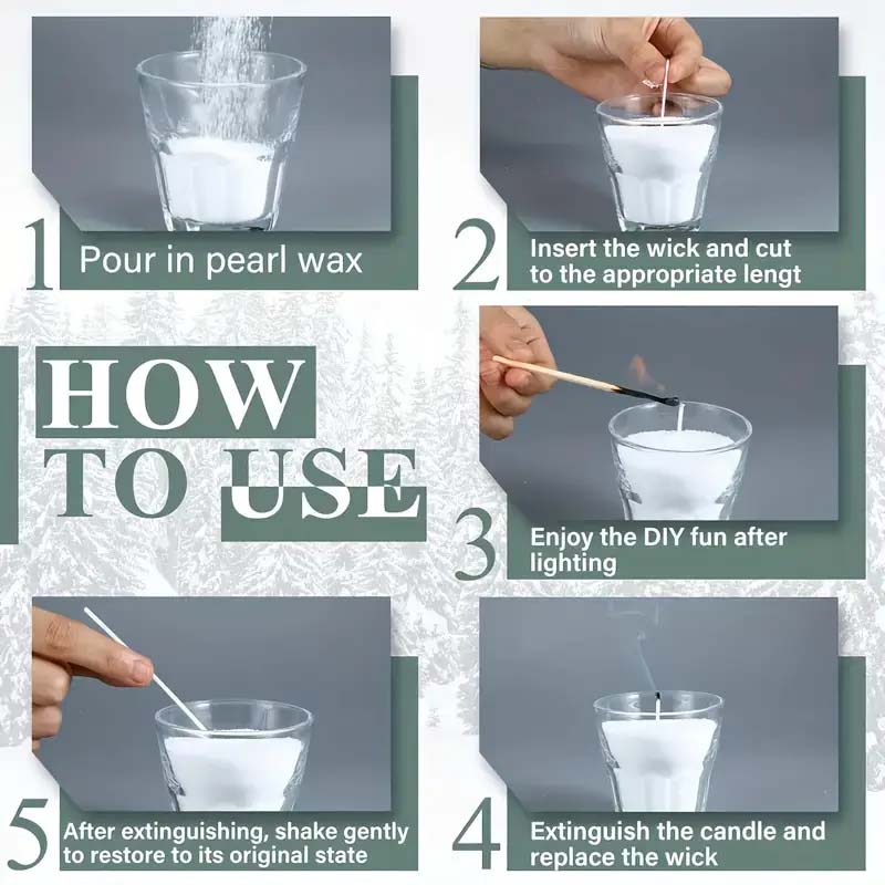 100/200 جرام شمع الرمل زهرة ال - مراجعة Candle Making Material Wholesale وسعره