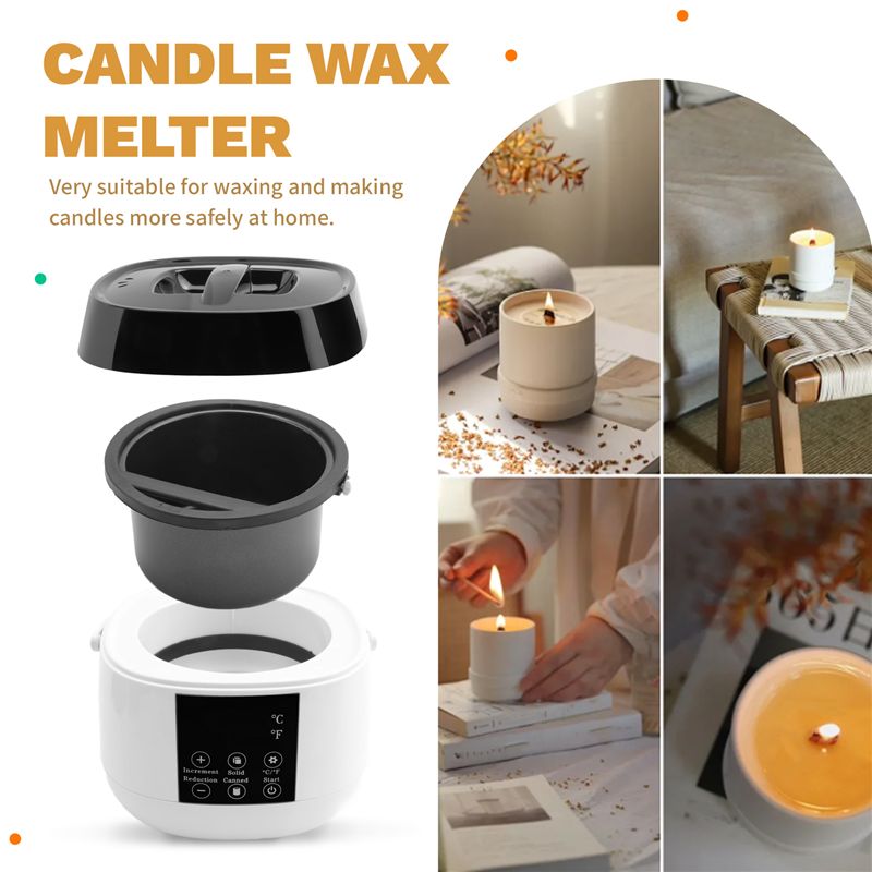 وعاء صهر الشمع لصنع الشموع مع  - مراجعة Candle Making For Beginners وسعره